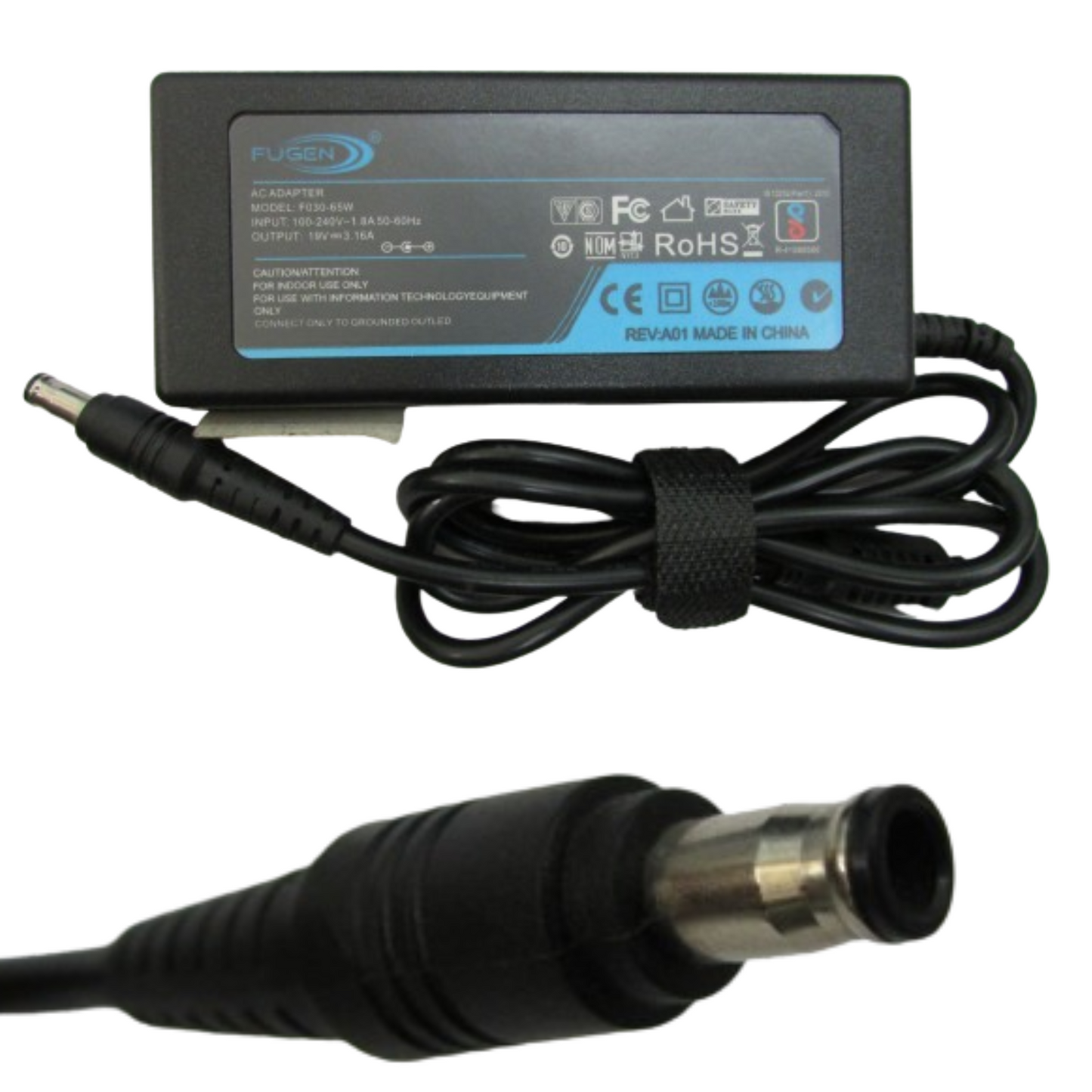 FUGEN Compatible Charger For Samsung R519/R719/NP270E5E Series 65W