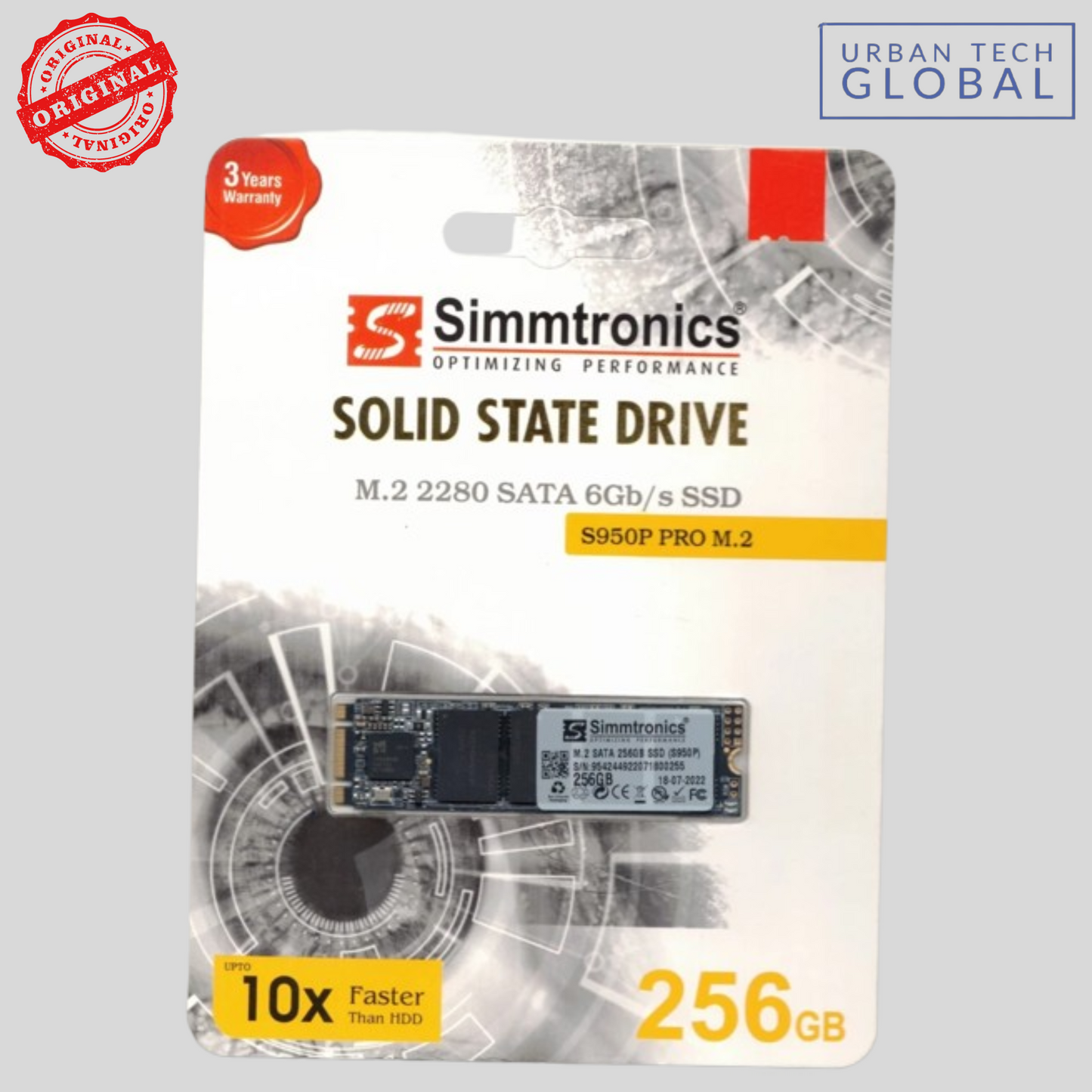 SIMMTRONICS 256GB S950P PRO M.2 SSD