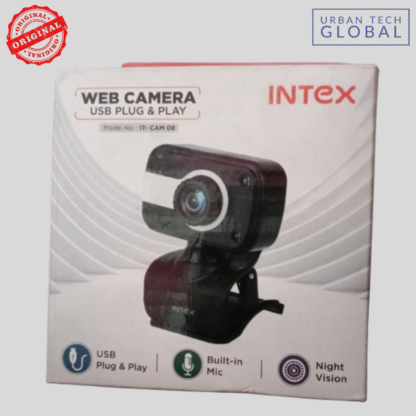 INTEX IT-CAM 08 Web Camera USB Plug & Play