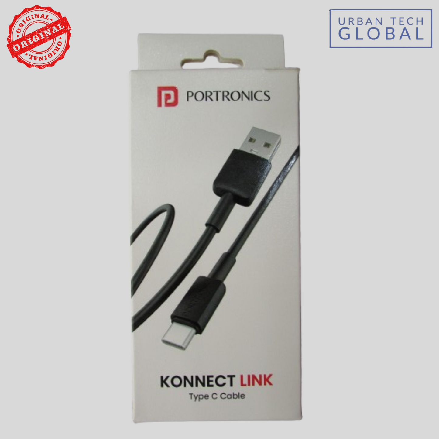 PORTRONICS Konnect Link USB To Type C Cable