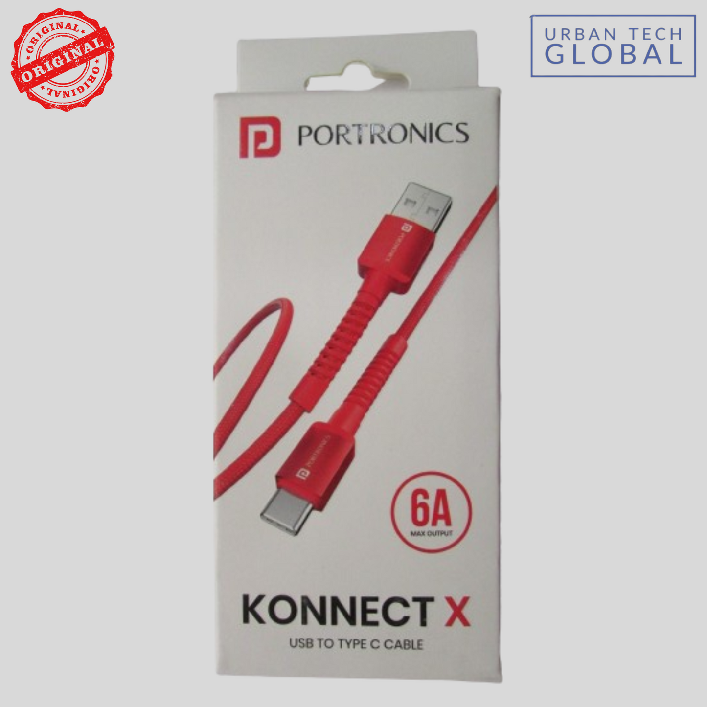 PORTRONICS Konnect X USB To Type C Cable