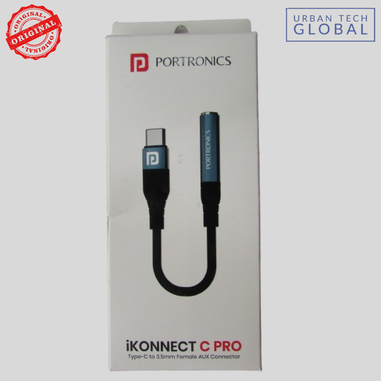 PORTRONICS ikonnect C Pro Type C To 3.5 Female Aux Connector