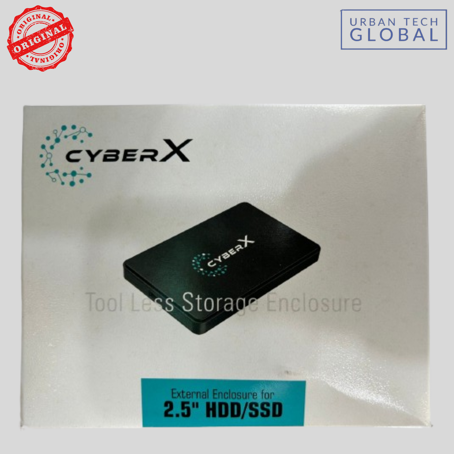 CYBERX USB 3.0 External Enclosure For 2.5" SSD/HDD Casing
