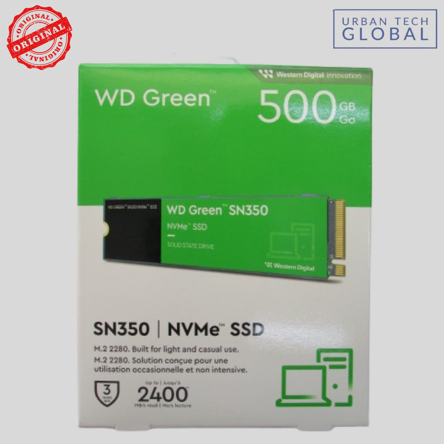 WD Green 500GB SN350 NVMe SSD
