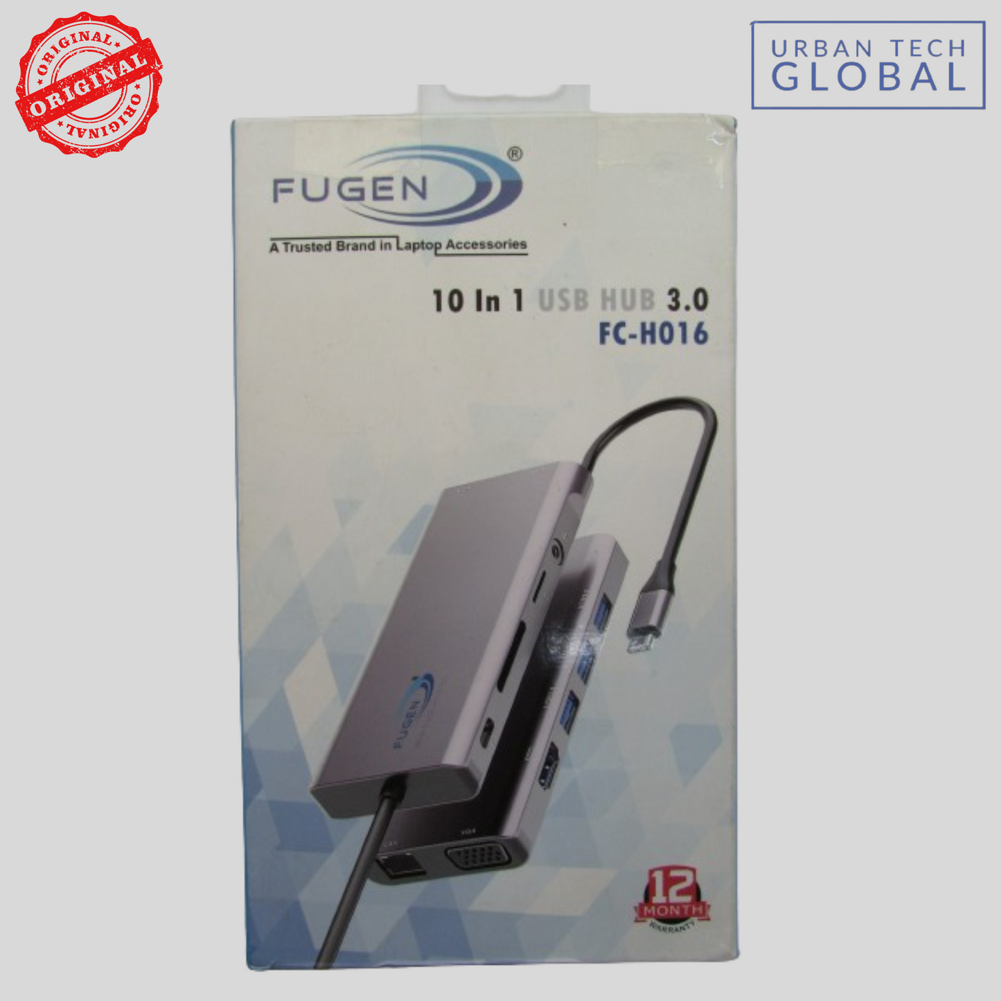 FUGEN 10 IN 1 USB HUB 3.0 FC-H016
