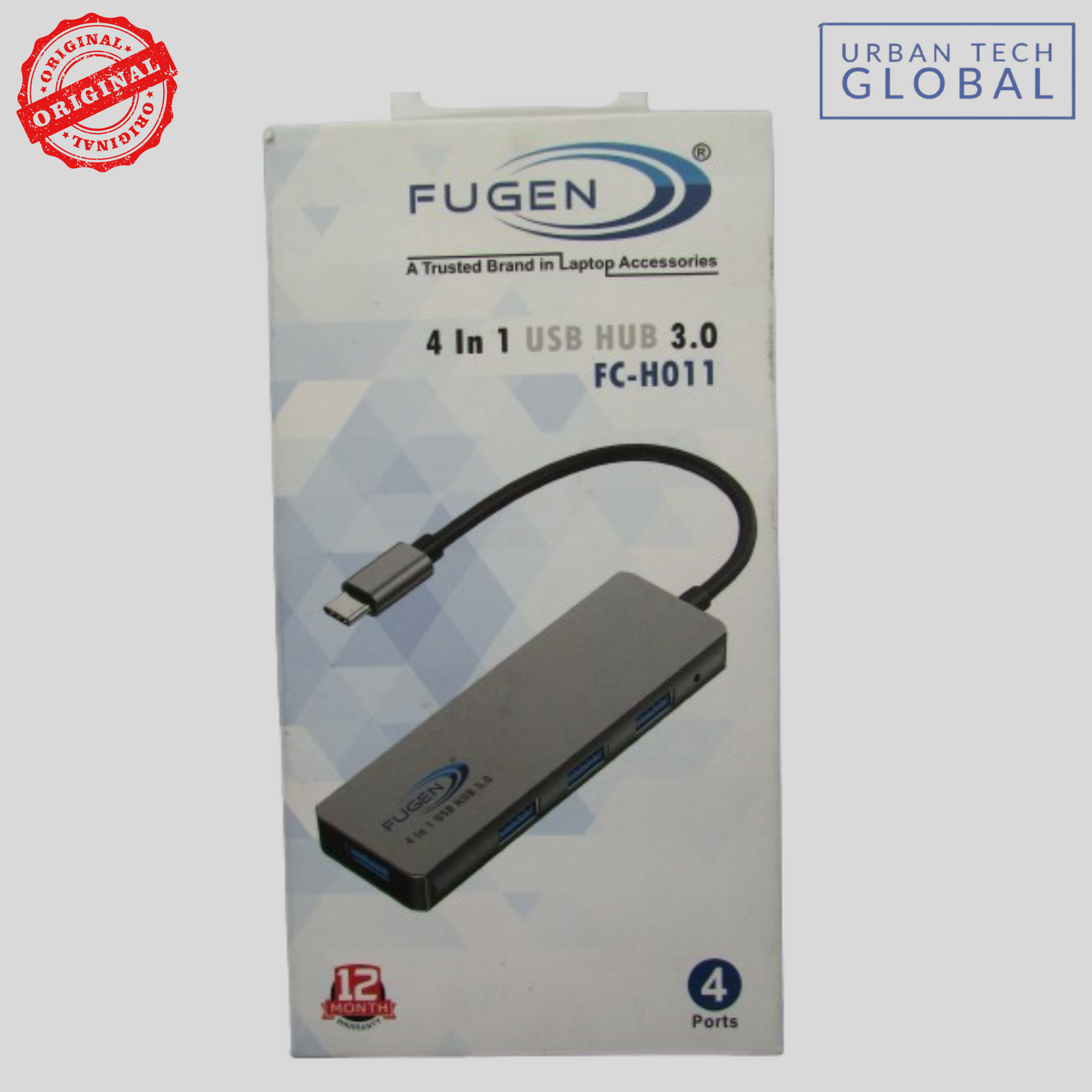 FUGEN 4 IN 1 USB HUB 3.0 FC-H011