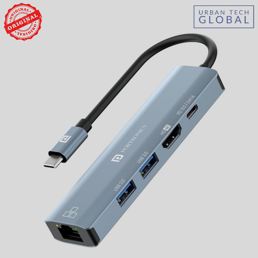 PORTRONICS MPORT 51 5 IN 1 Type C Hub