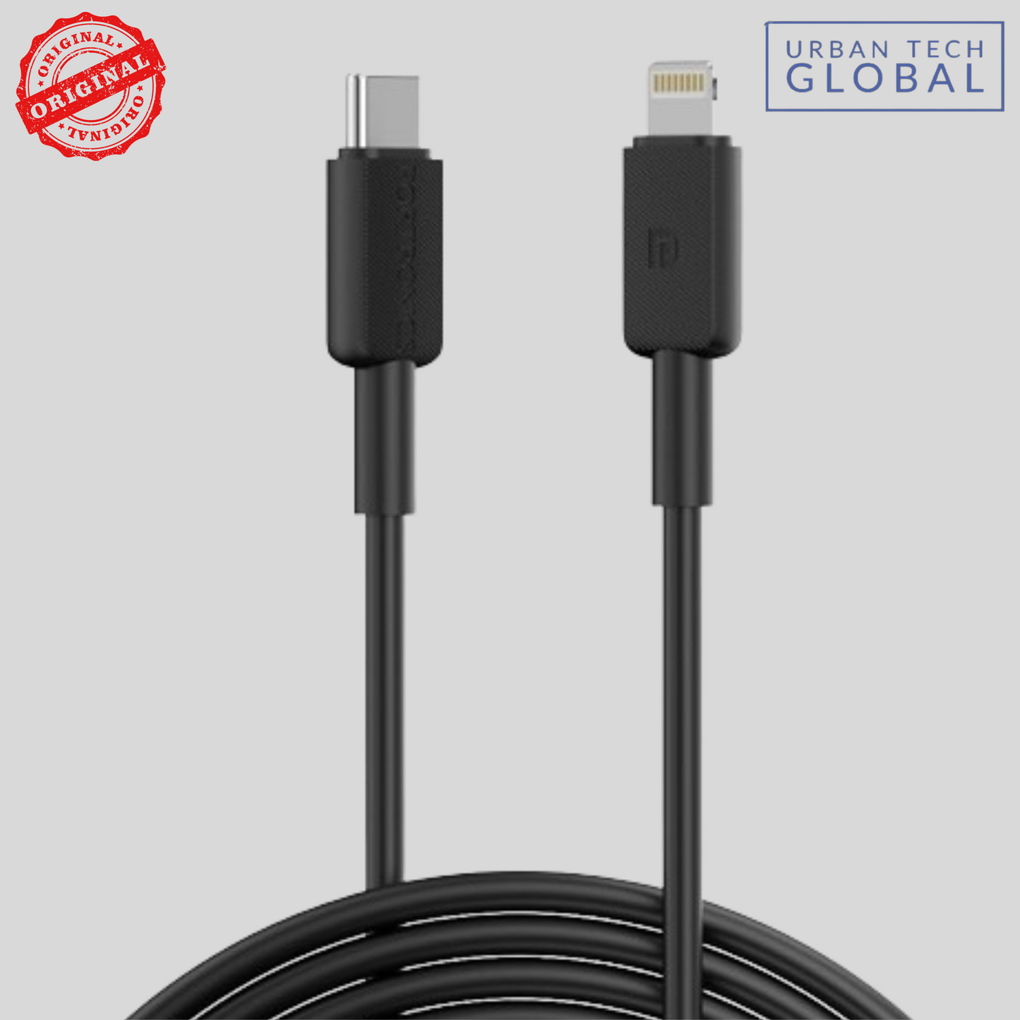 PORTRONICS Konnect Link CL Type C To 8Pin Cable 1MTR