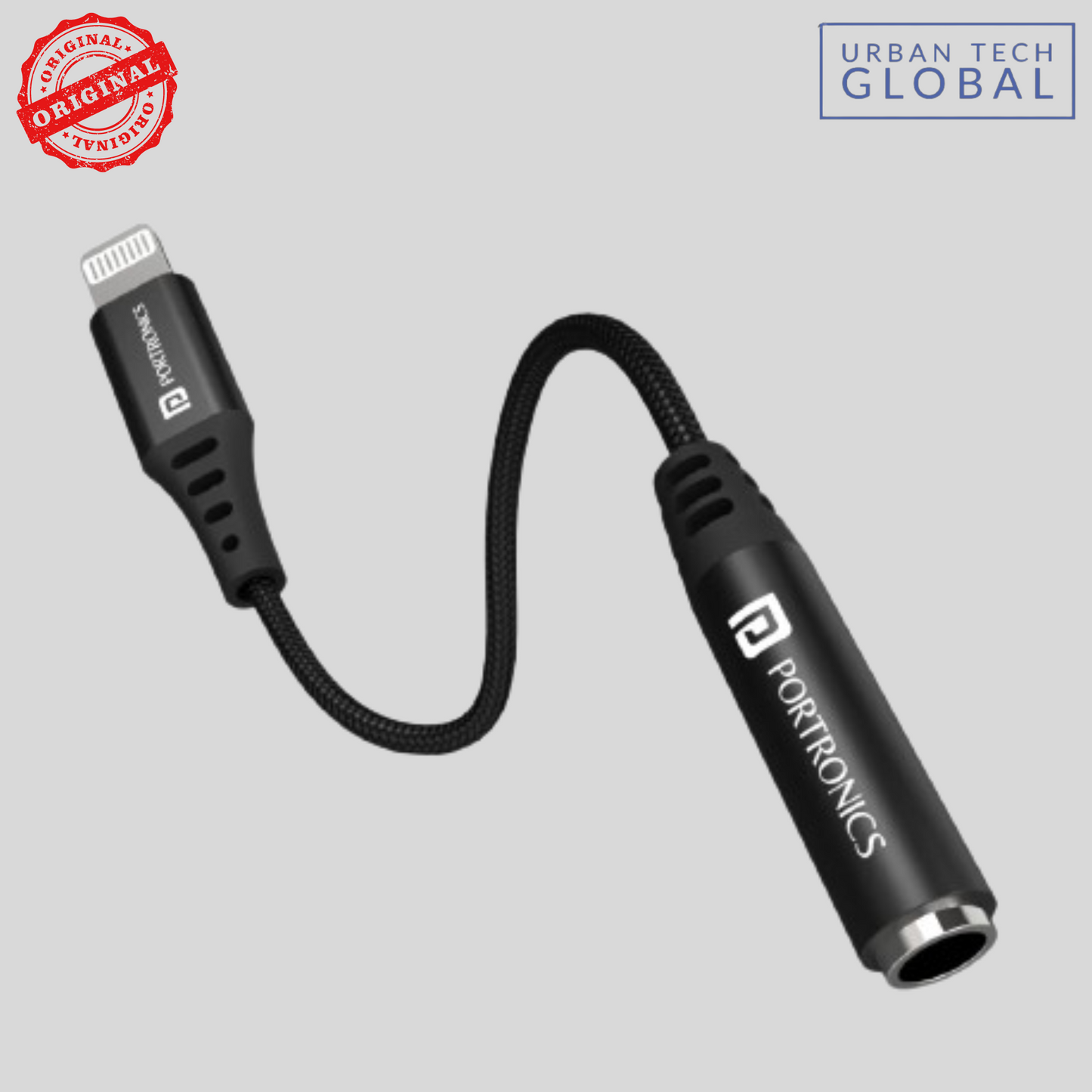 PORTRONICS ikonnect 3 8Pin To 3.5MM Aux Connector