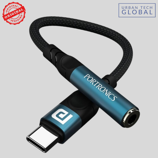 PORTRONICS ikonnect C Pro Type C To 3.5 Female Aux Connector
