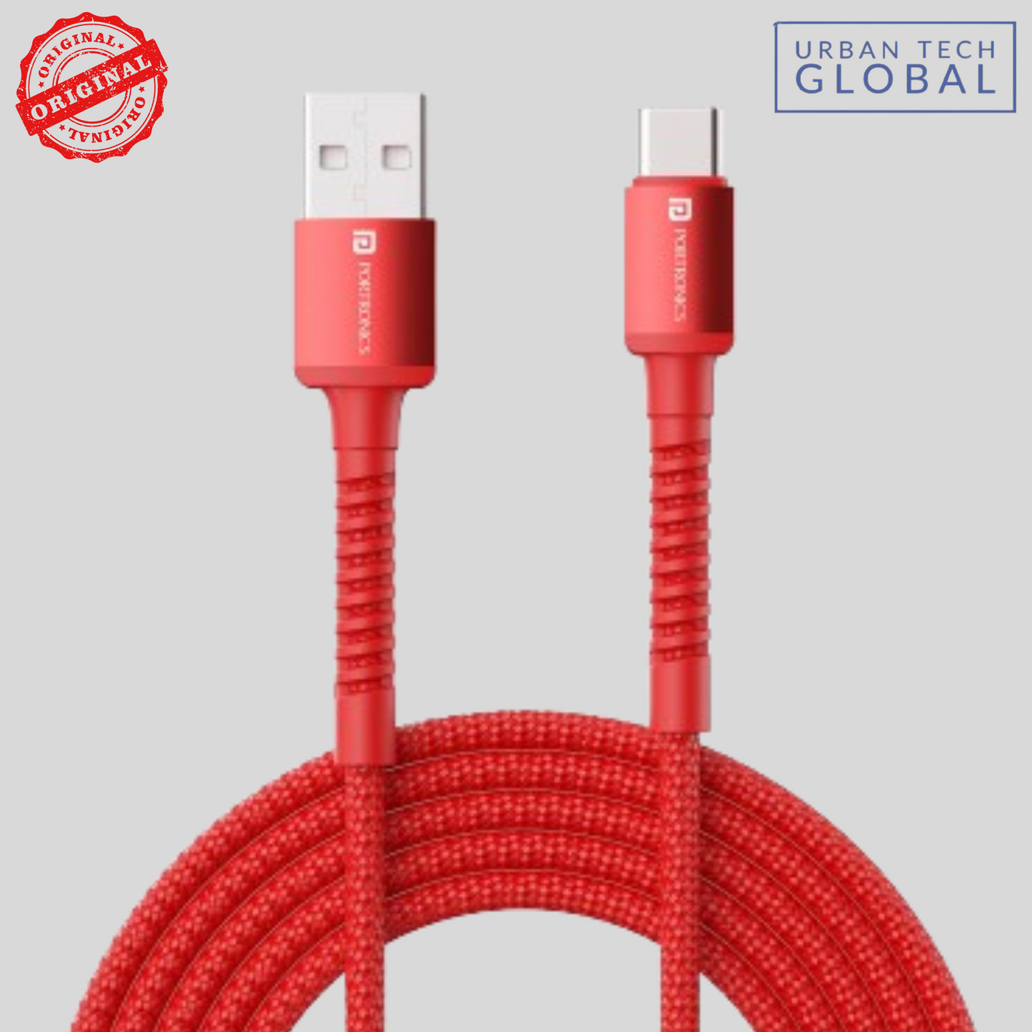 PORTRONICS Konnect X USB To Type C Cable