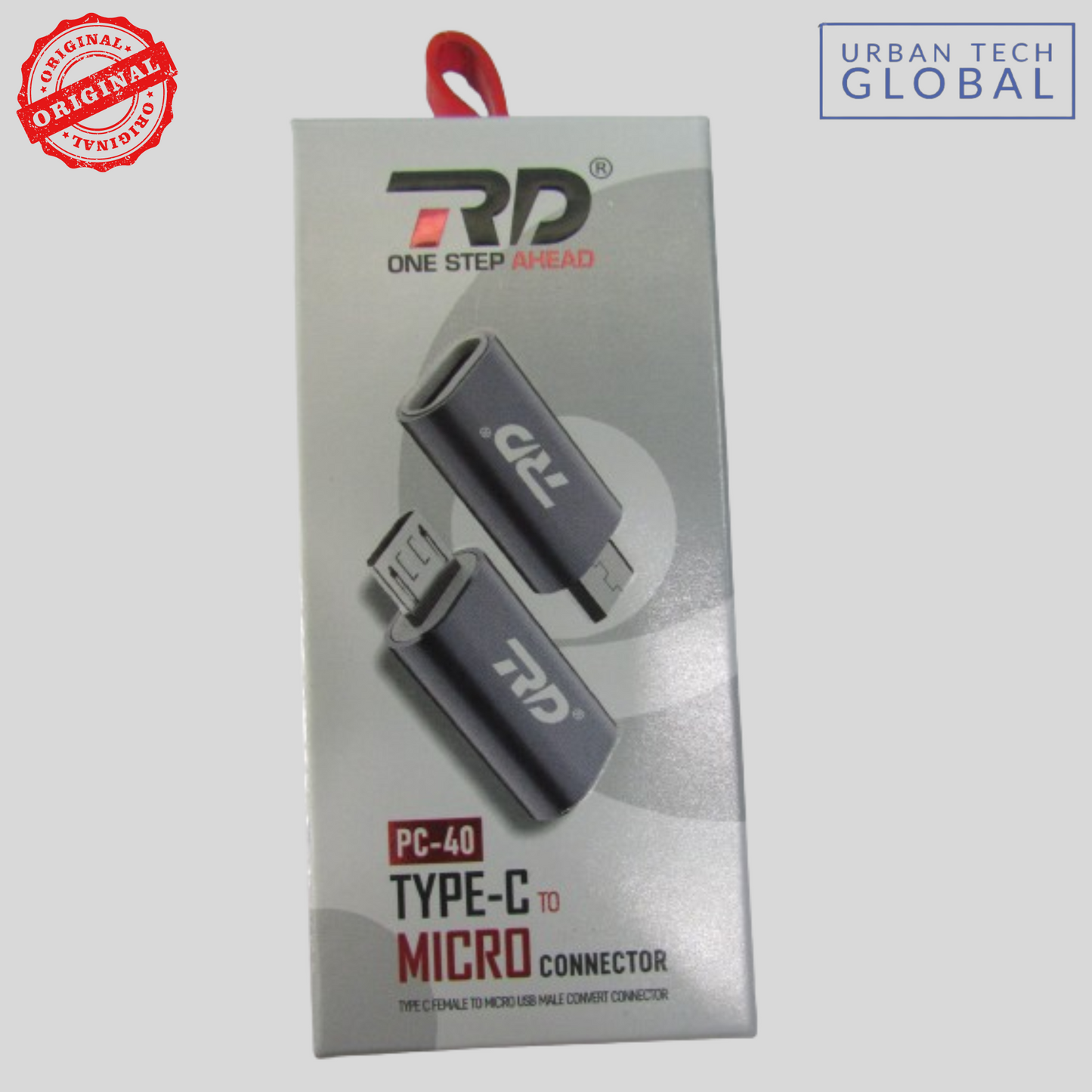 RD PC-40 Type C To Micro Connector OTG
