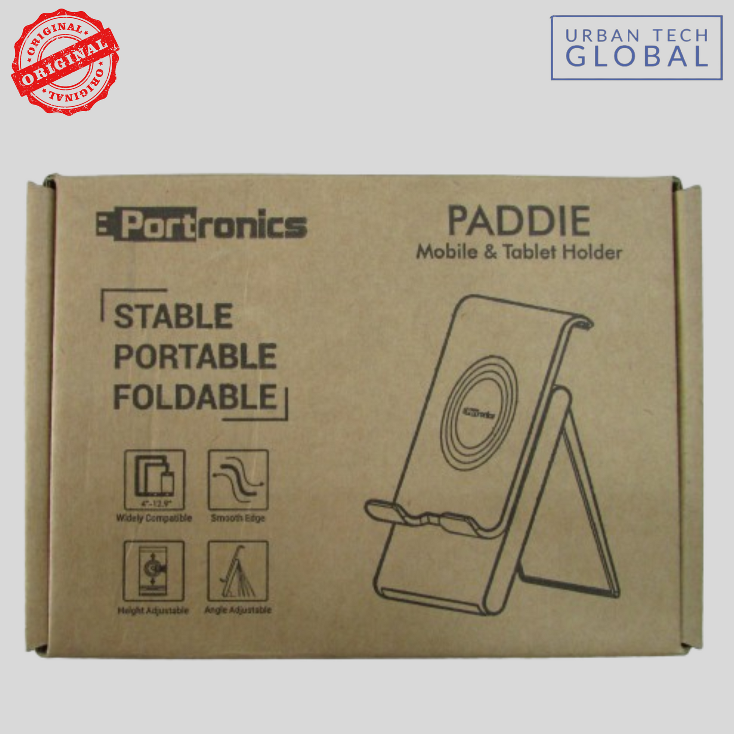PORTRONICS Paddie Mobile & Tablet Holder Stand