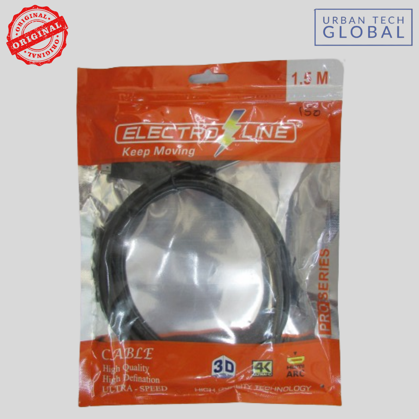ELECTROLINE HDMI Cable 1.5 MTR