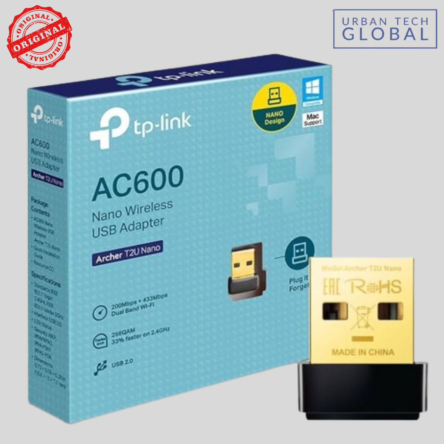 TP-Link AC600 Nano Wireless USB Adapter
